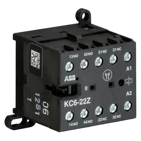 Abb KC6-22Z-01, CONTROL RELAY, 2NO 2NC, 24VDC, PK 10 KC6-22Z-01 - main